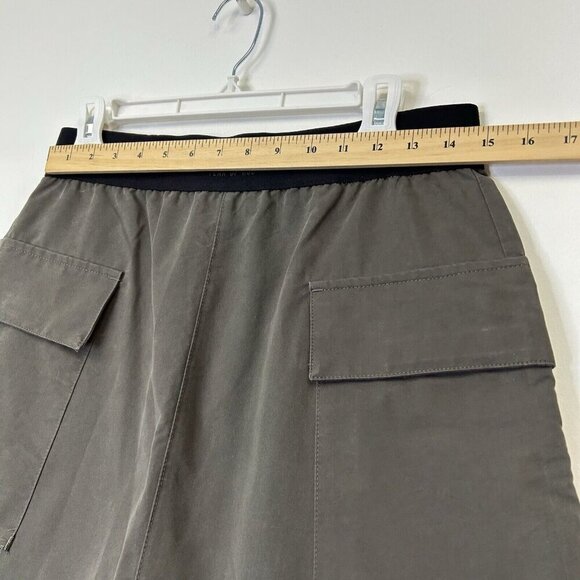Fear Of God Essentials Cargo Skirt Womens Size Medium Green Pull On - Picture 8 of 10